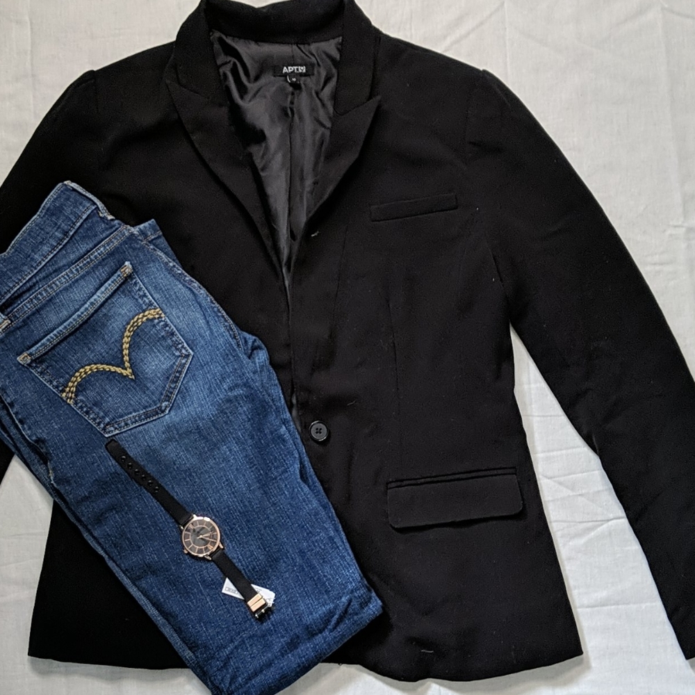 Apt 9 black blazer